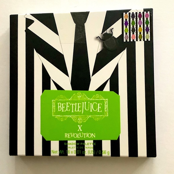 Revolution Other - Beetlejuice x Revolution It’s Showtime Eyeshadow Palette New